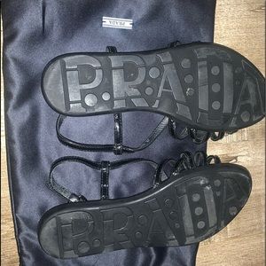 These are beautiful Prada authentic sandals size 7